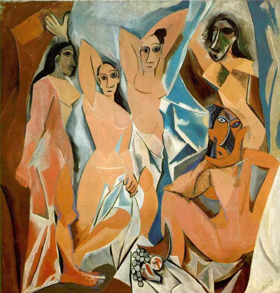Les demoiselles d'Avignon - Pablo Picasso