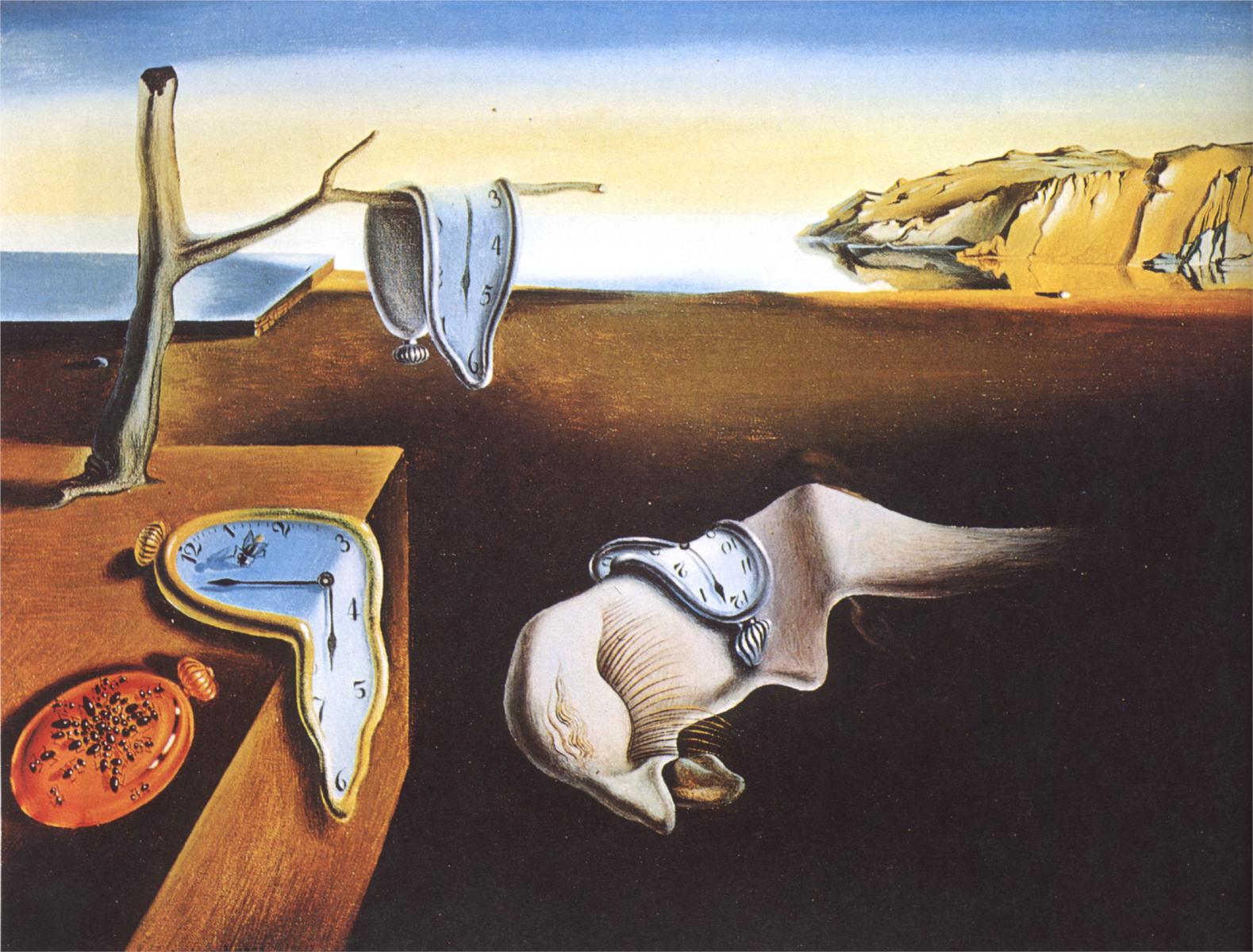 Salvador Dali The-Persistence-of-Memory 1931